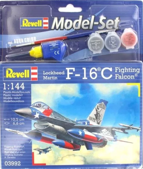 Revell - Model Set F-16C USAF